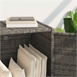 vidaXL Garden Storage Cabinet in Gray