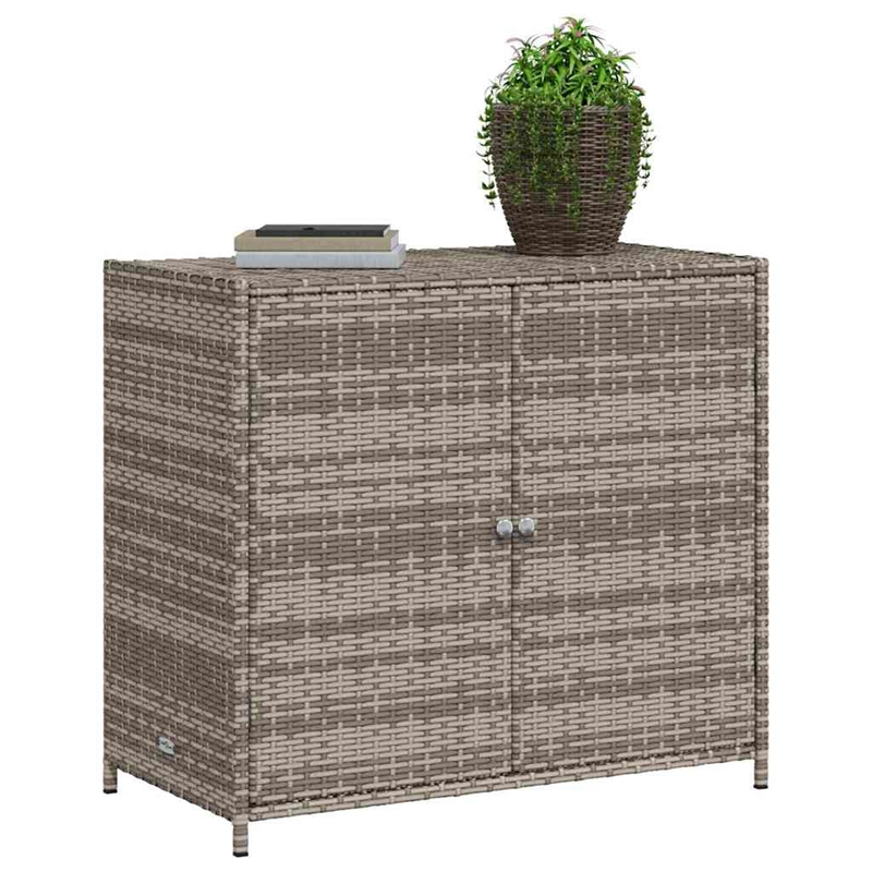 vidaXL Garden Storage Cabinet in Gray