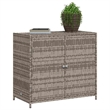 vidaXL Garden Storage Cabinet in Gray