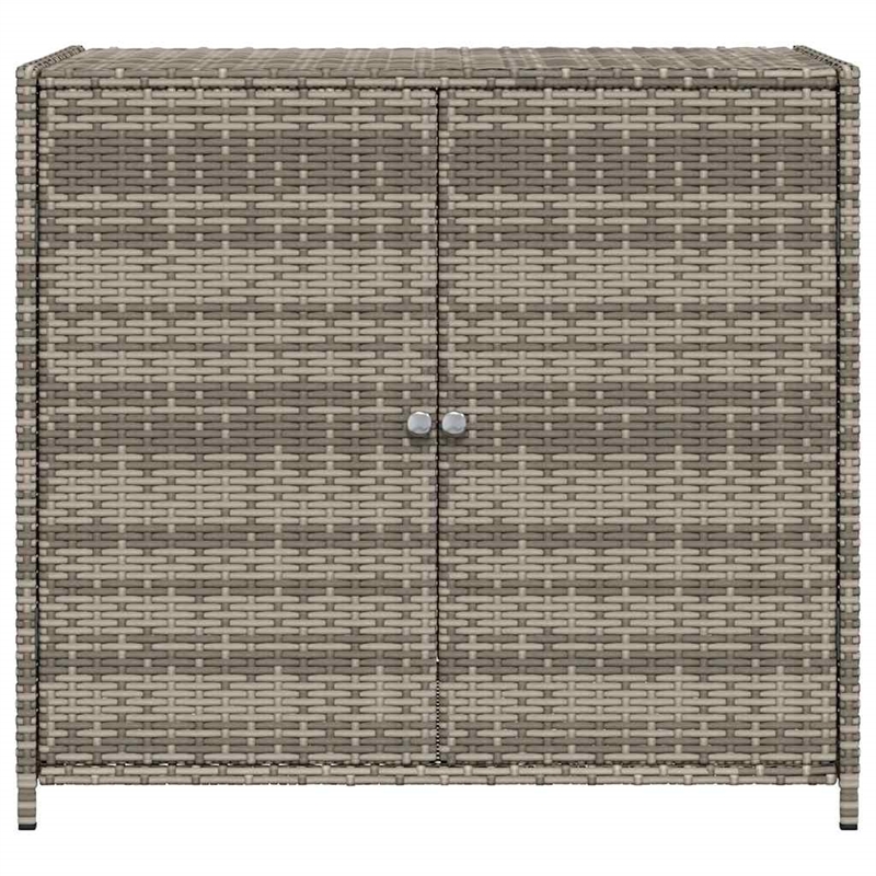 vidaXL Garden Storage Cabinet in Gray