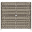 vidaXL Garden Storage Cabinet in Gray