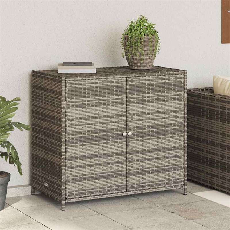 vidaXL Garden Storage Cabinet in Gray