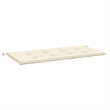 vidaXL Garden Bench Cushion in Cream