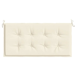 vidaXL Garden Bench Cushion in Cream