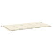 vidaXL Garden Bench Cushion in Cream