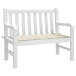 vidaXL Garden Bench Cushion in Cream