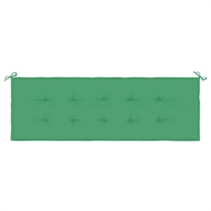 vidaXL 59.1 x 19.7&quot Garden Bench Cushion in Green