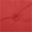 vidaXL Standard Waterproof Garden Bench Cushion in Red