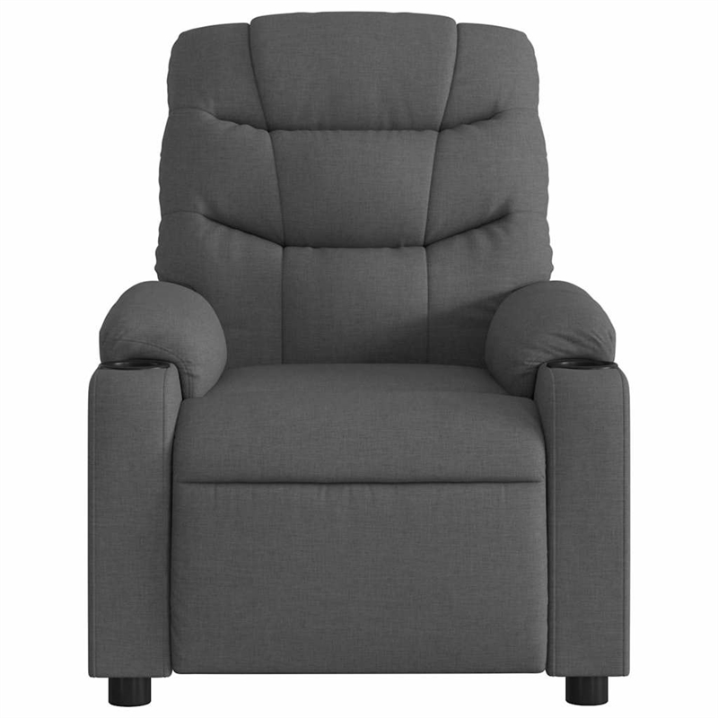 vidaXL Massage Recliner Chair in Dark Grey
