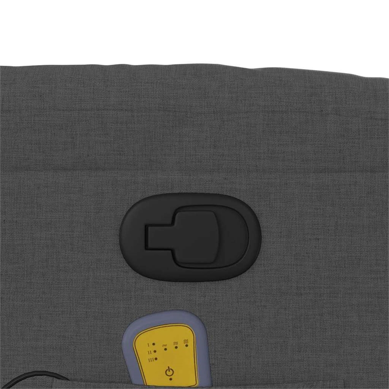 vidaXL Massage Recliner Chair in Dark Grey