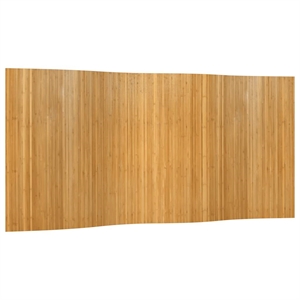 vidaXL 157.5&quot Bamboo Room Divider in Natural
