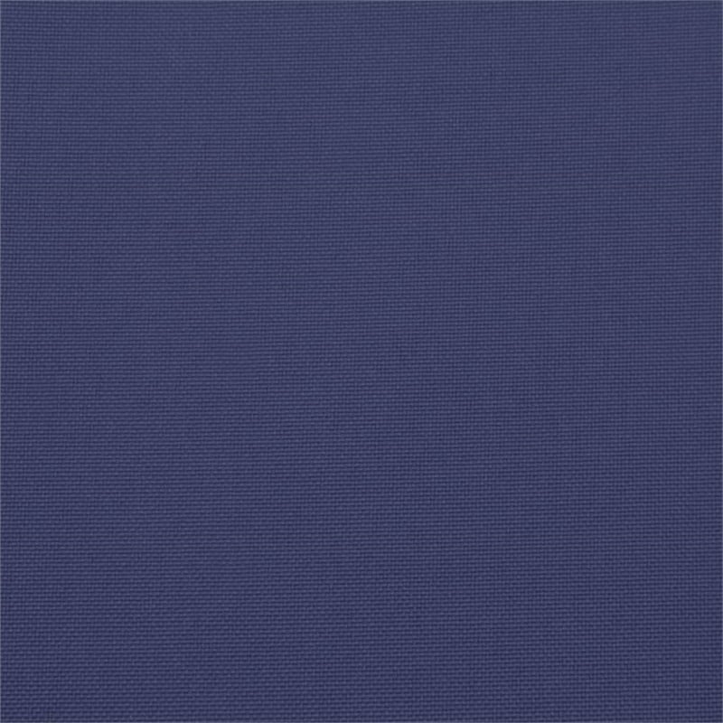 vidaXL Highback Chair Cushion in Navy Blue (Set of 4)