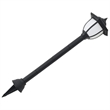 vidaXL Polypropylene Standard Solar Lamp in Black (Set of 3)