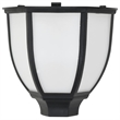 vidaXL Polypropylene Standard Solar Lamp in Black (Set of 3)
