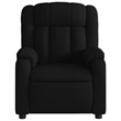 vidaXL Fabric Massage Recliner Chair in Black