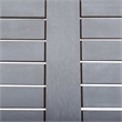 vidaXL Solid Acacia Wood Table in Gray