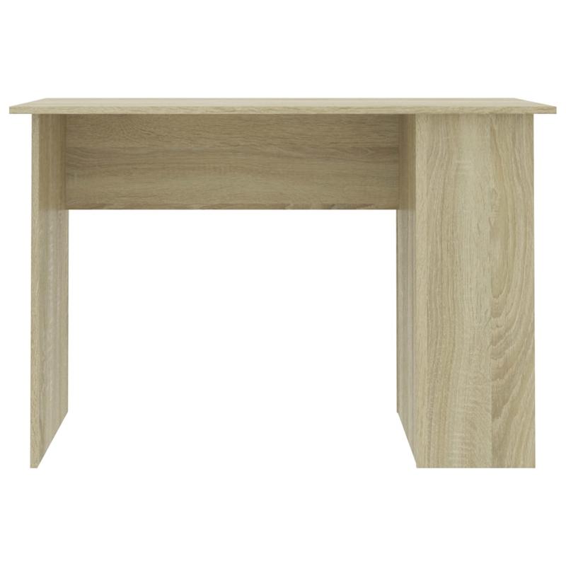 vidaXL Engineered Wood Medium Computer Desk in Sonoma Oak
