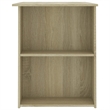 vidaXL Engineered Wood Medium Computer Desk in Sonoma Oak
