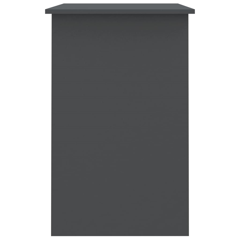 vidaXL Engineered Wood Desk in Gray