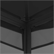 vidaXL 9.8'x9.8'x8.7' Gazebo with Nets in Anthracite