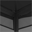 vidaXL 9.8'x13.1'x8.7' Gazebo with Nets in Anthracite