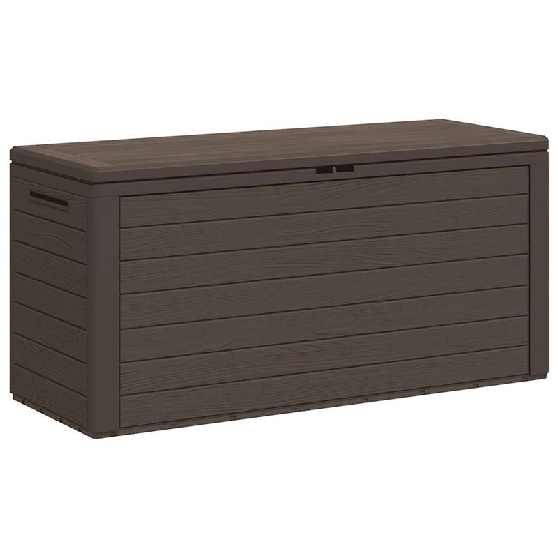 vidaXL Polypropylene Storage Box in Brown