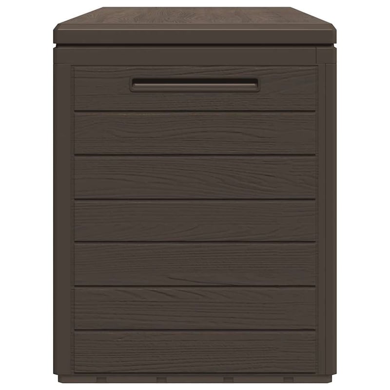 vidaXL Polypropylene Storage Box in Brown