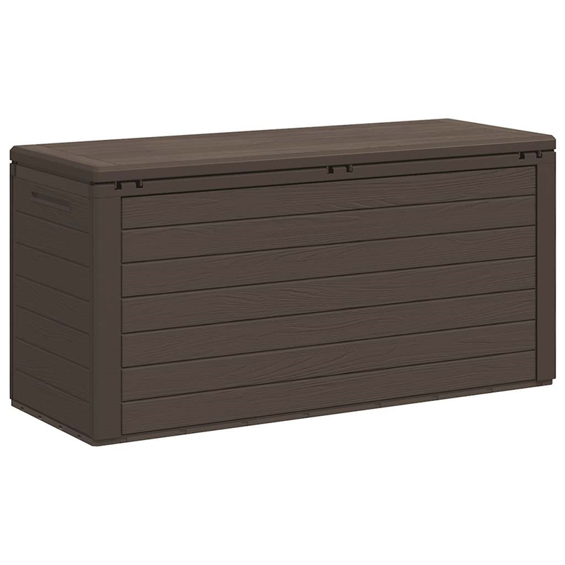vidaXL Polypropylene Storage Box in Brown