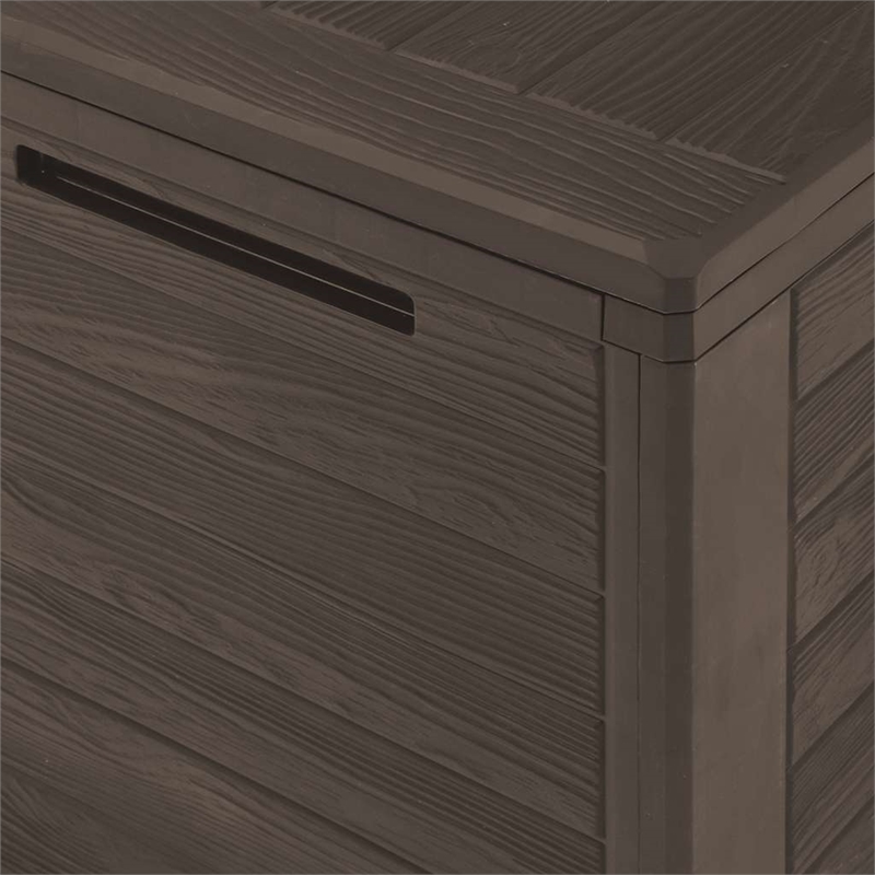 vidaXL Polypropylene Storage Box in Brown