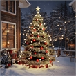 vidaXL LED String Tree Light in Warm White