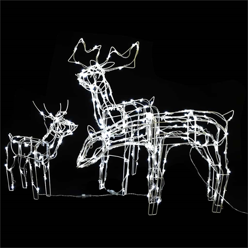 vidaXL Large Christmas Light Display in Warm White