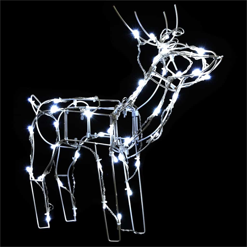 vidaXL Large Christmas Light Display in Warm White