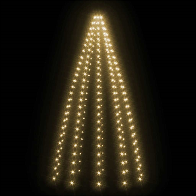 vidaXL Large Decorative Tree in Light Dark Green
