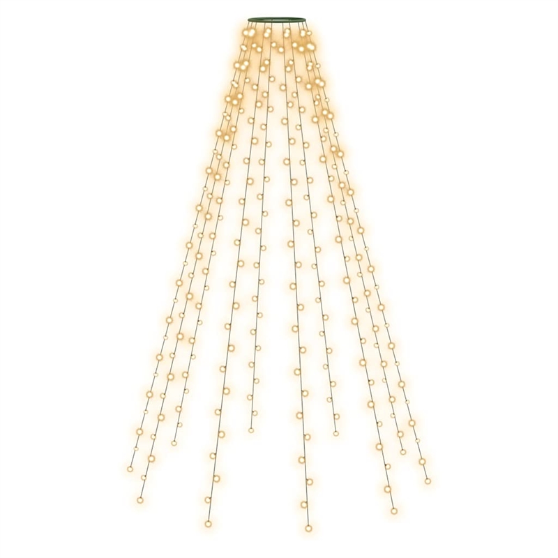 vidaXL Large Decorative Tree in Light Dark Green