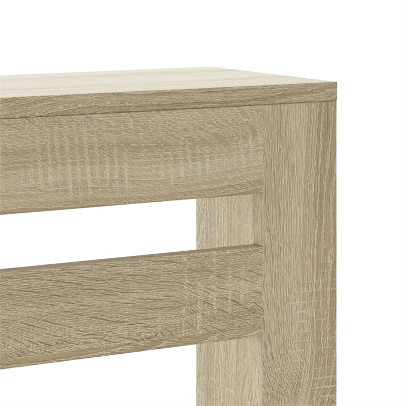 vidaXL Radiator Cover in Sonoma Oak