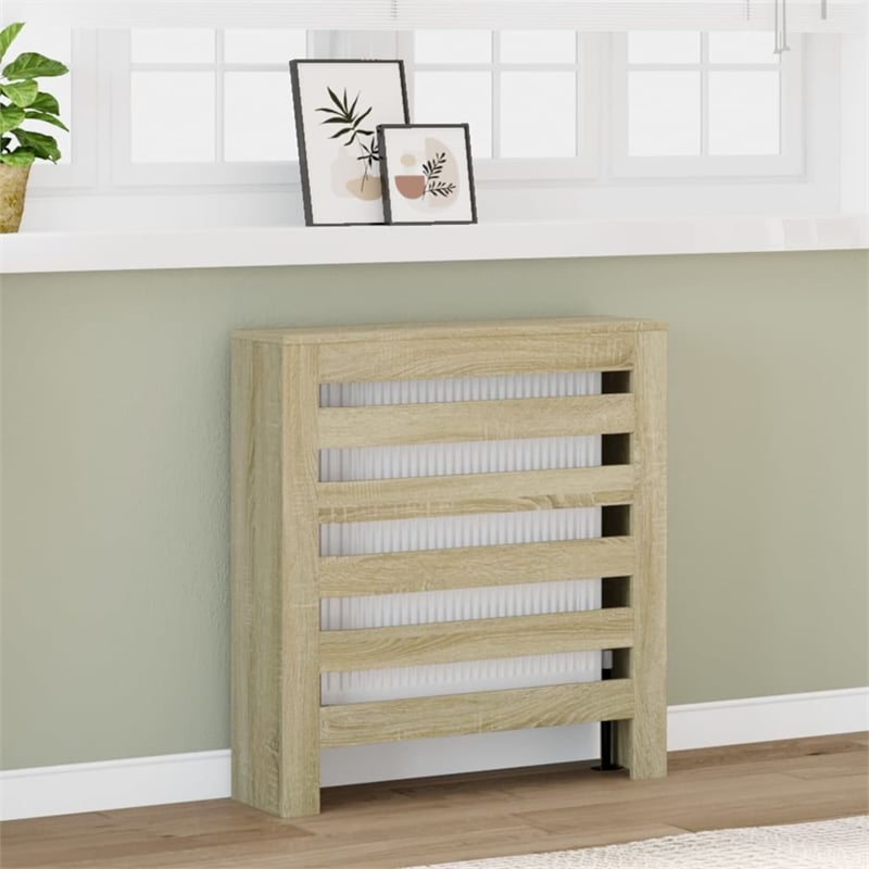 vidaXL Radiator Cover in Sonoma Oak