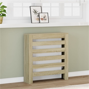 vidaXL Radiator Cover in Sonoma Oak