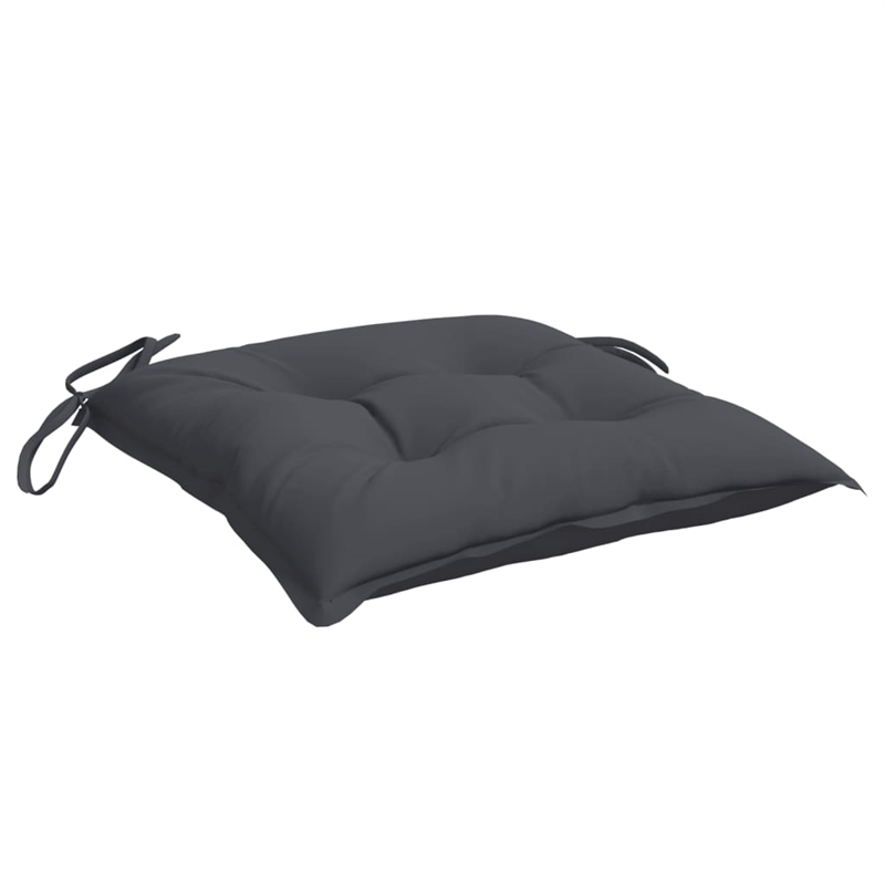 vidaXL Chair Cushion in Anthracite (Set of 2)