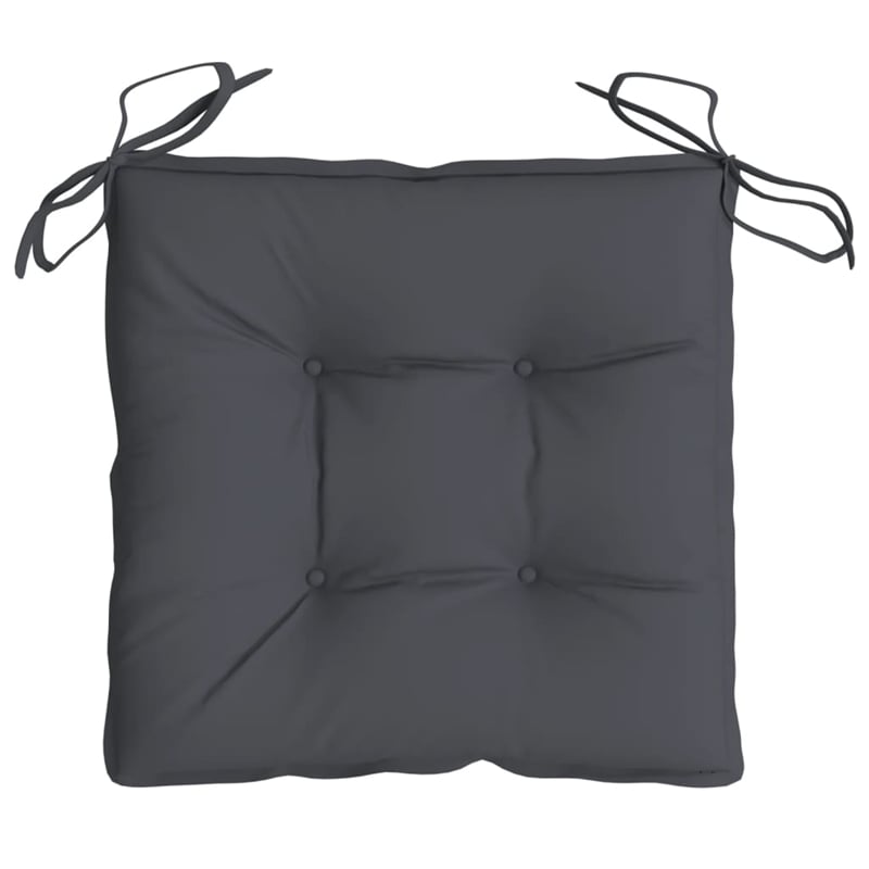 vidaXL Chair Cushion in Anthracite (Set of 2)