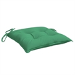 vidaXL Chair Cushion in Green (Set of 4)