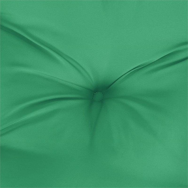 vidaXL Chair Cushion in Green (Set of 4)