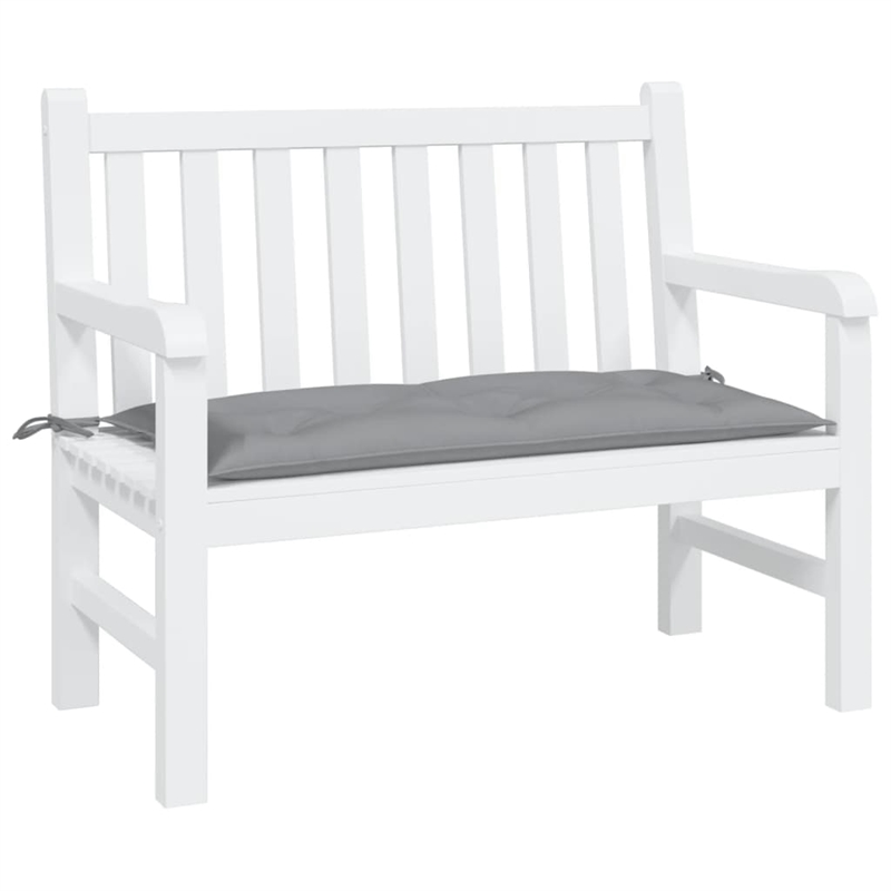 vidaXL Garden Bench Cushion in Gray