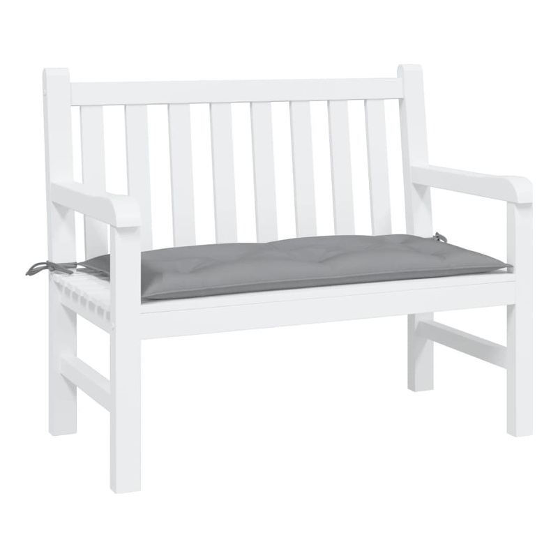vidaXL Garden Bench Cushion in Gray