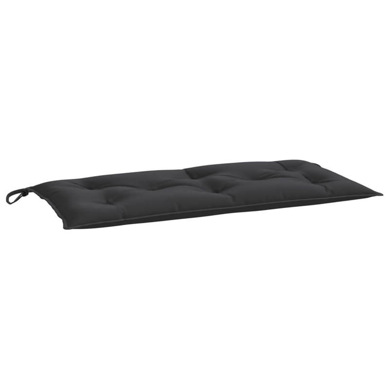 vidaXL Medium Garden Bench Cushion in Black
