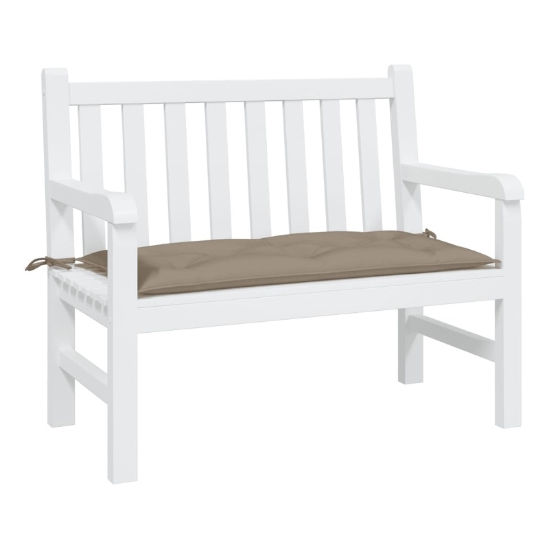 vidaXL Large Garden Bench Cushion in Taupe