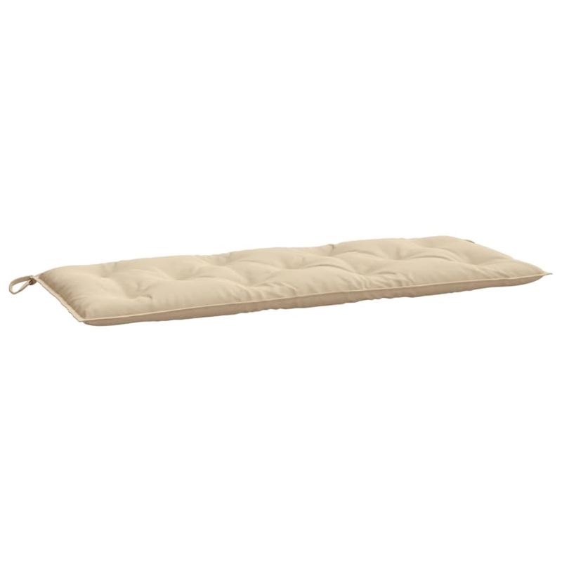 vidaXL Medium Garden Bench Cushion in Beige