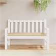 vidaXL Medium Garden Bench Cushion in Beige