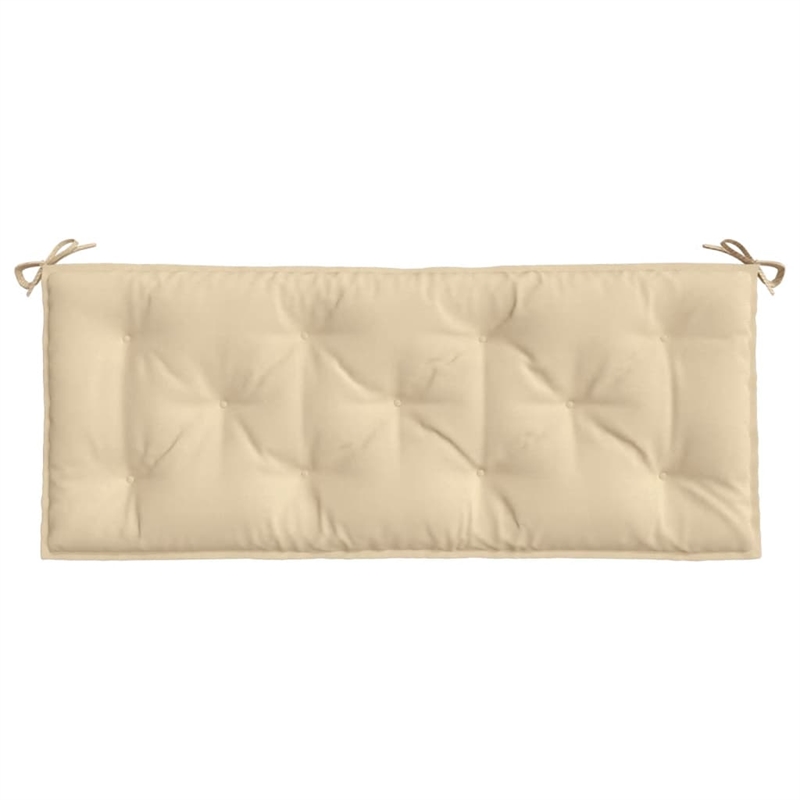 vidaXL Medium Garden Bench Cushion in Beige