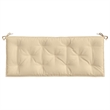 vidaXL Medium Garden Bench Cushion in Beige