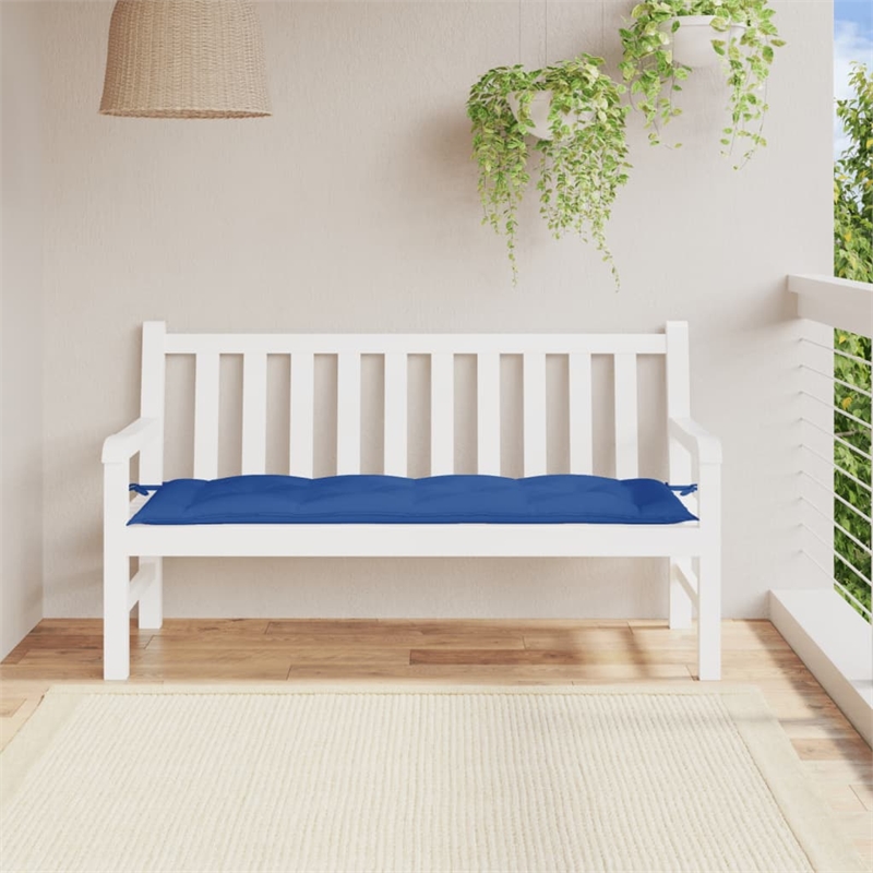 vidaXL Garden Bench Cushion in Royal Blue